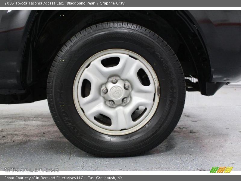 Black Sand Pearl / Graphite Gray 2005 Toyota Tacoma Access Cab