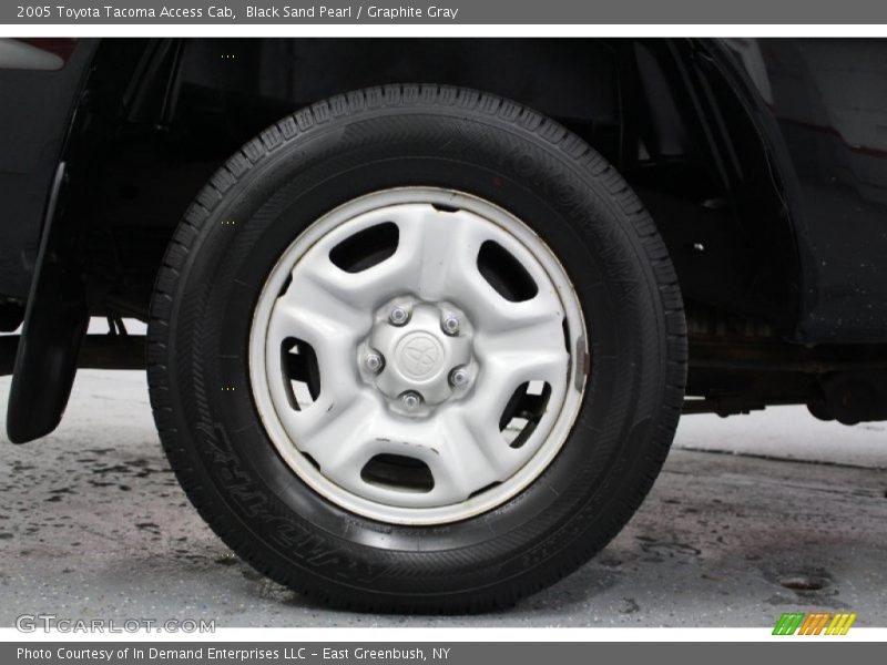 Black Sand Pearl / Graphite Gray 2005 Toyota Tacoma Access Cab