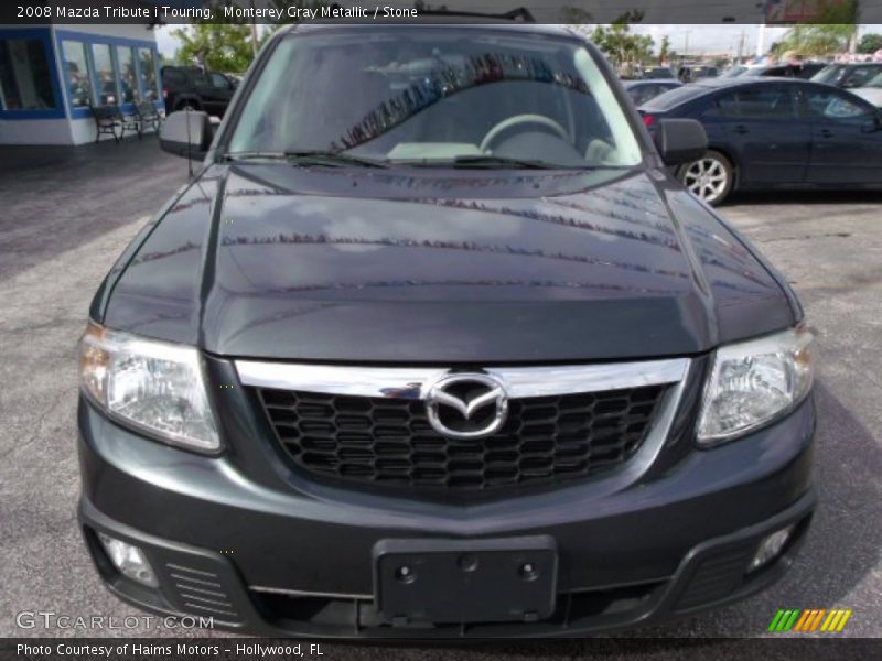 Monterey Gray Metallic / Stone 2008 Mazda Tribute i Touring