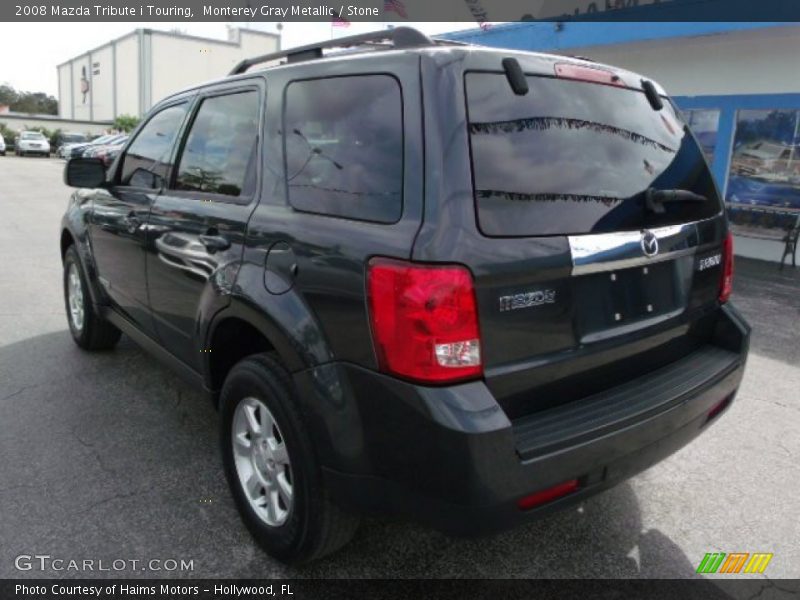 Monterey Gray Metallic / Stone 2008 Mazda Tribute i Touring