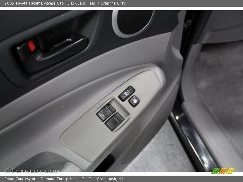 Black Sand Pearl / Graphite Gray 2005 Toyota Tacoma Access Cab