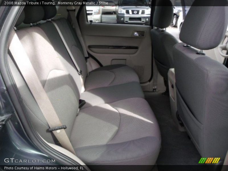 Monterey Gray Metallic / Stone 2008 Mazda Tribute i Touring