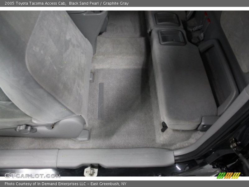 Black Sand Pearl / Graphite Gray 2005 Toyota Tacoma Access Cab