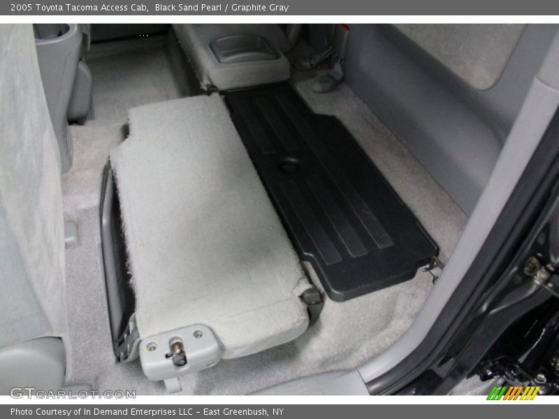 Black Sand Pearl / Graphite Gray 2005 Toyota Tacoma Access Cab