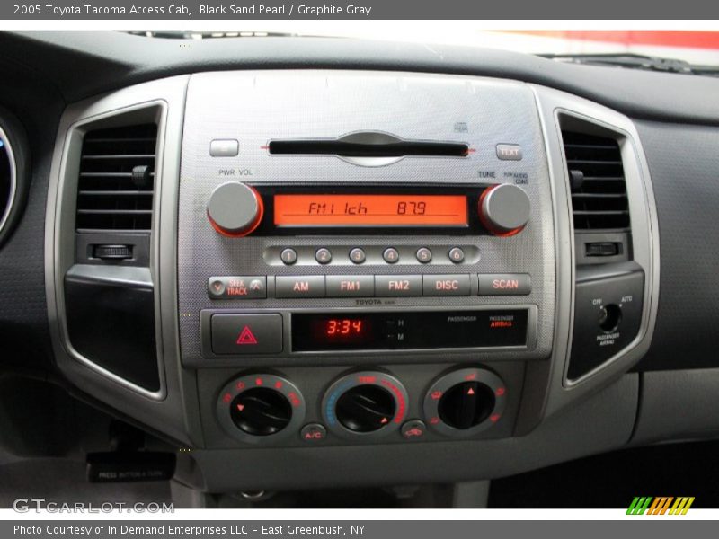 Black Sand Pearl / Graphite Gray 2005 Toyota Tacoma Access Cab