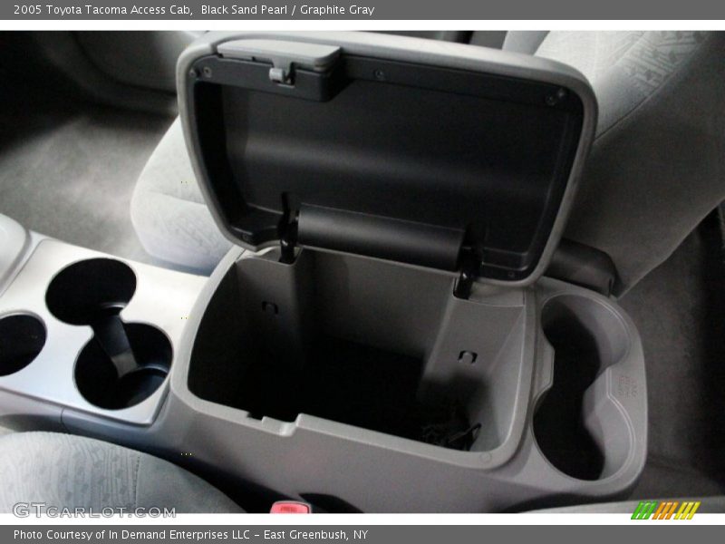 Black Sand Pearl / Graphite Gray 2005 Toyota Tacoma Access Cab