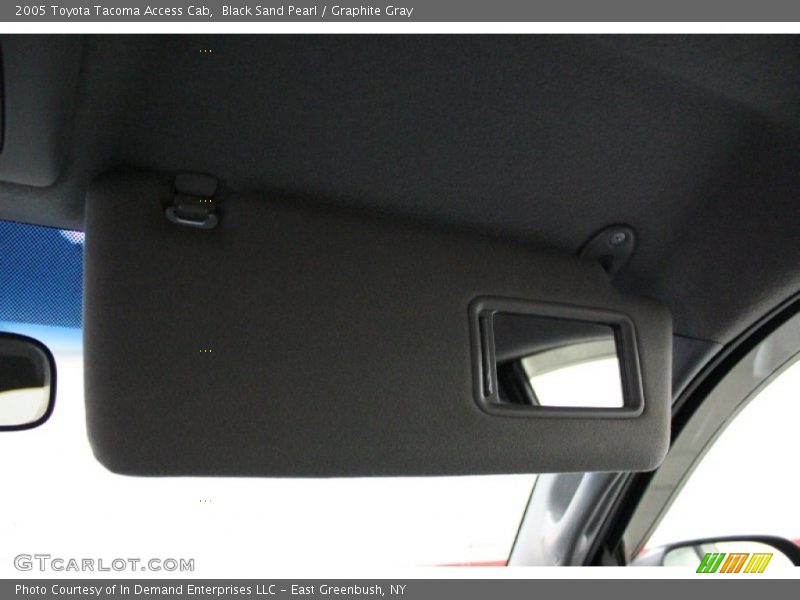 Black Sand Pearl / Graphite Gray 2005 Toyota Tacoma Access Cab