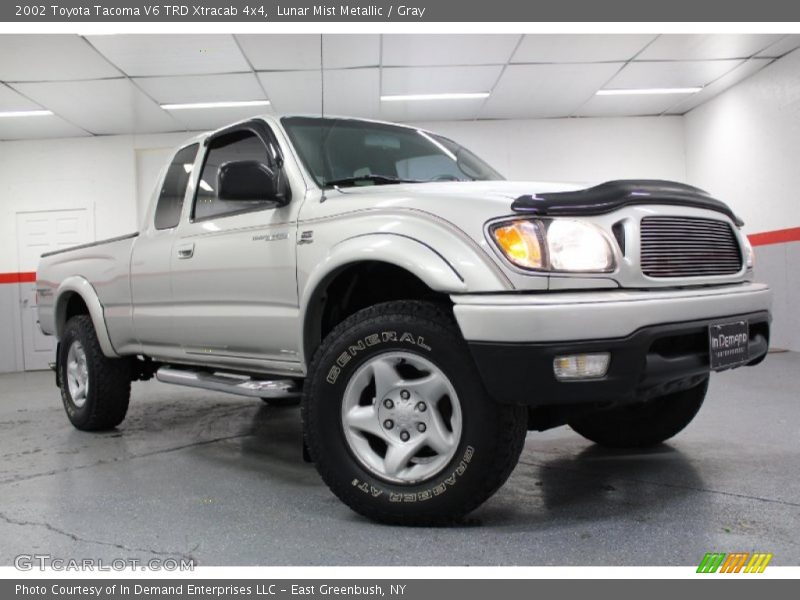 Lunar Mist Metallic / Gray 2002 Toyota Tacoma V6 TRD Xtracab 4x4