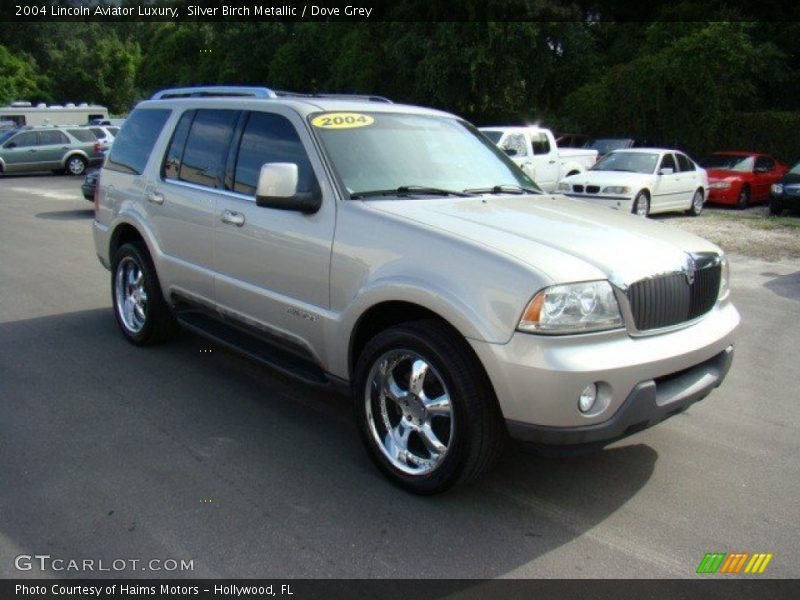 Silver Birch Metallic / Dove Grey 2004 Lincoln Aviator Luxury