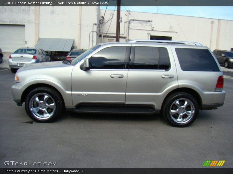 Silver Birch Metallic / Dove Grey 2004 Lincoln Aviator Luxury