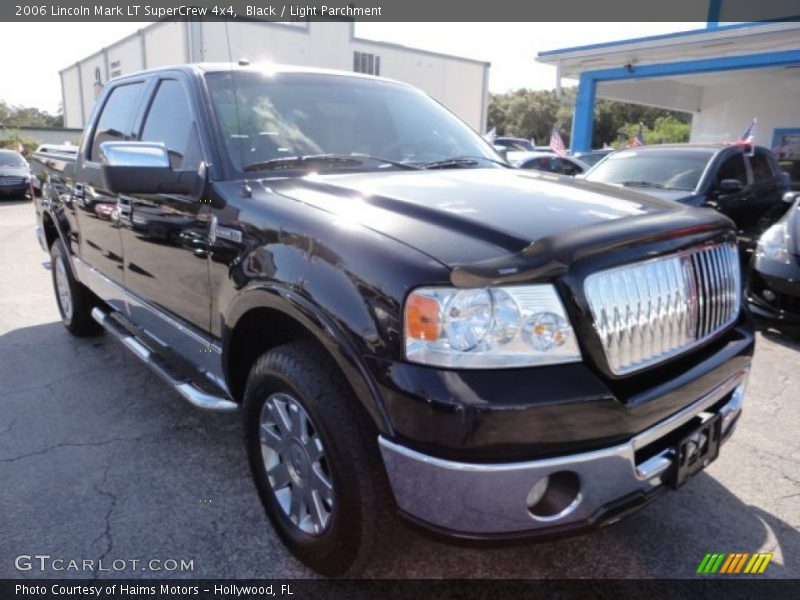 Black / Light Parchment 2006 Lincoln Mark LT SuperCrew 4x4