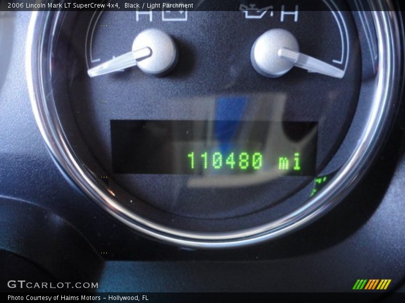 Black / Light Parchment 2006 Lincoln Mark LT SuperCrew 4x4