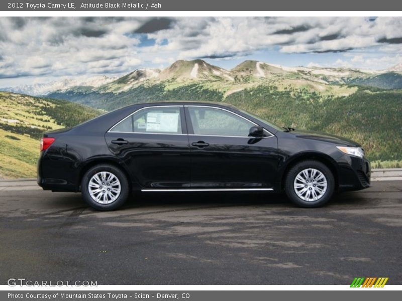 Attitude Black Metallic / Ash 2012 Toyota Camry LE