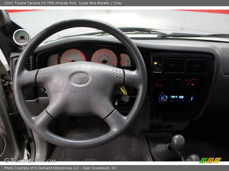 Lunar Mist Metallic / Gray 2002 Toyota Tacoma V6 TRD Xtracab 4x4