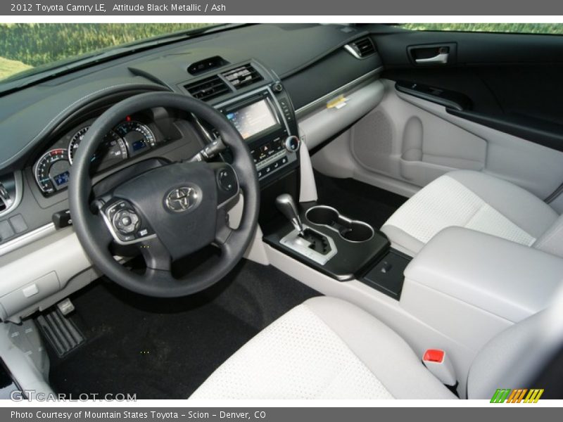 Attitude Black Metallic / Ash 2012 Toyota Camry LE