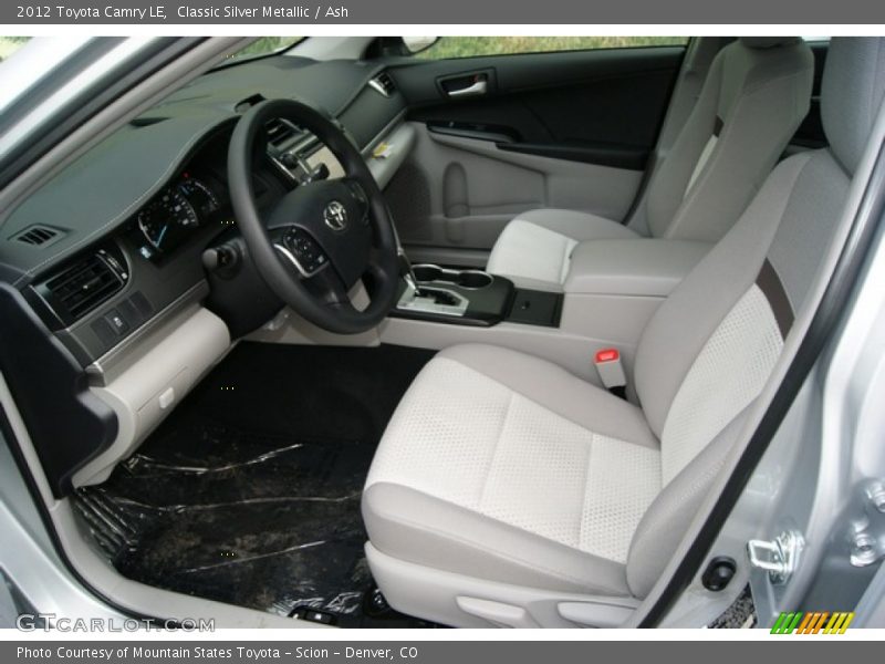 Classic Silver Metallic / Ash 2012 Toyota Camry LE