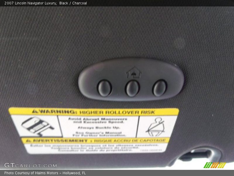 Black / Charcoal 2007 Lincoln Navigator Luxury