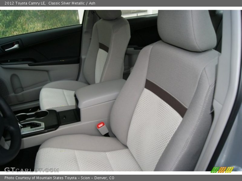 Classic Silver Metallic / Ash 2012 Toyota Camry LE