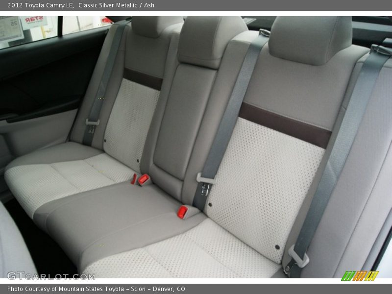 Classic Silver Metallic / Ash 2012 Toyota Camry LE