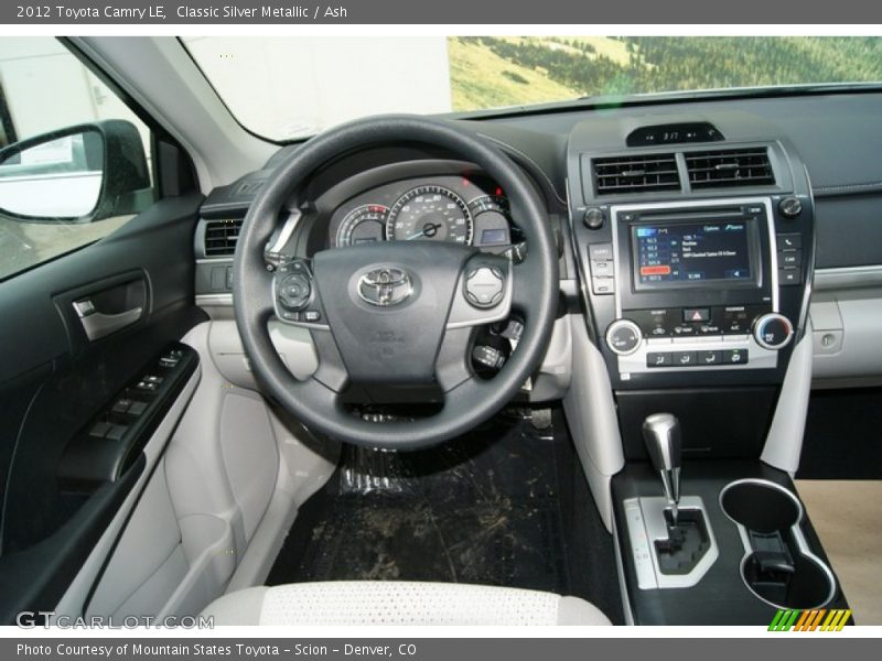 Classic Silver Metallic / Ash 2012 Toyota Camry LE