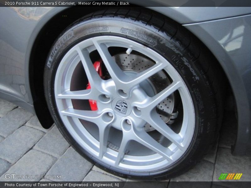 Meteor Grey Metallic / Black 2010 Porsche 911 Carrera S Cabriolet