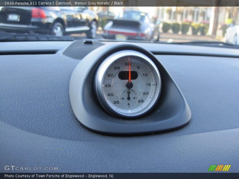 Meteor Grey Metallic / Black 2010 Porsche 911 Carrera S Cabriolet