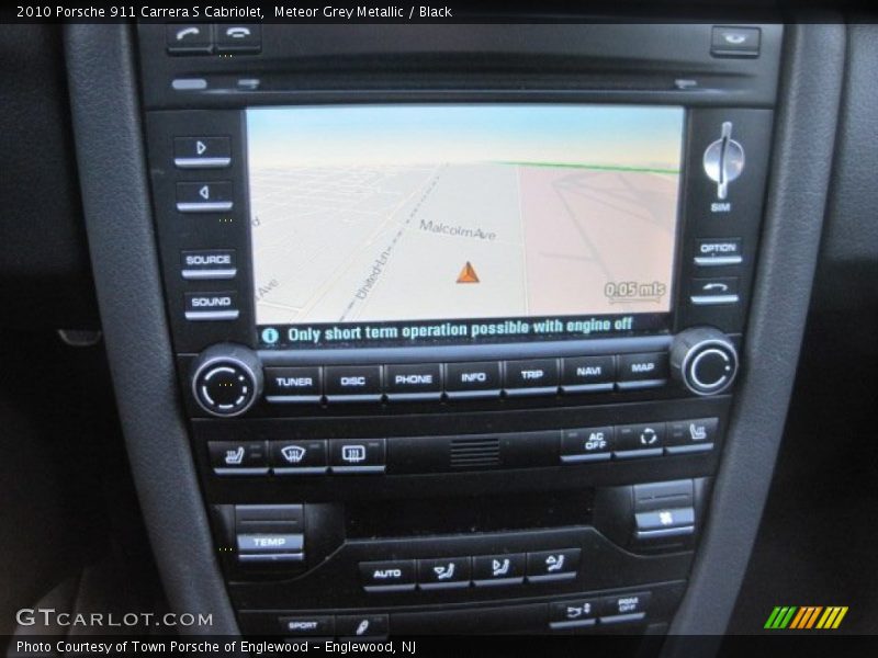 Meteor Grey Metallic / Black 2010 Porsche 911 Carrera S Cabriolet