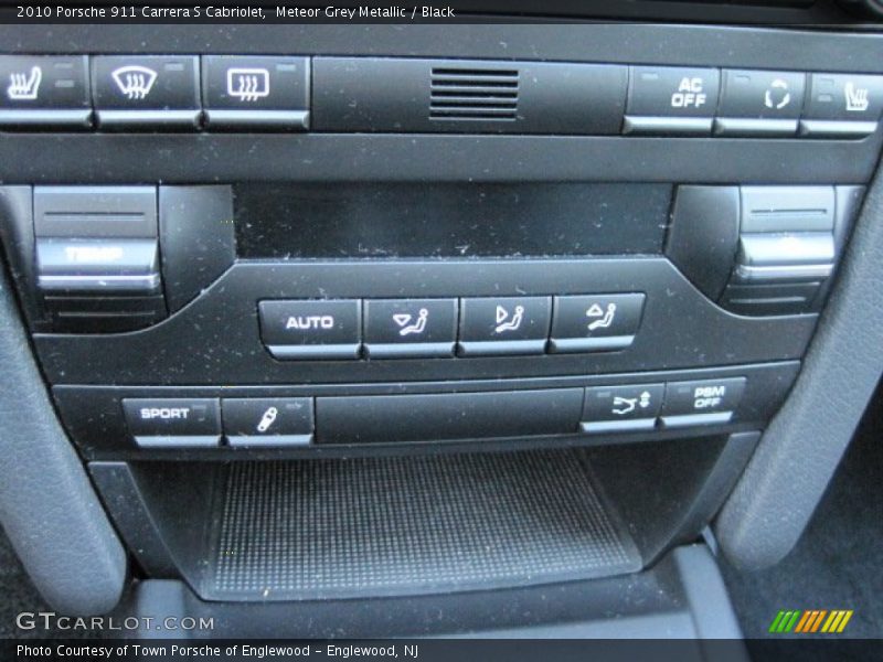Meteor Grey Metallic / Black 2010 Porsche 911 Carrera S Cabriolet