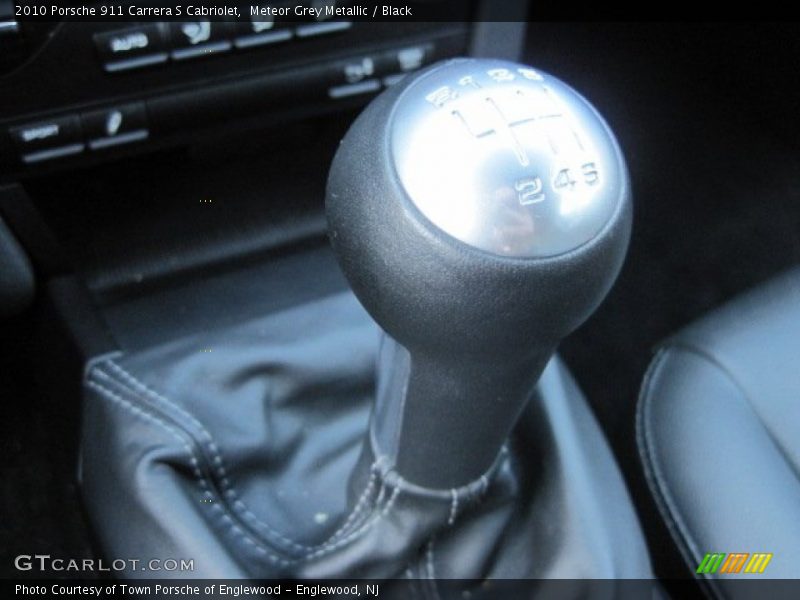 Meteor Grey Metallic / Black 2010 Porsche 911 Carrera S Cabriolet