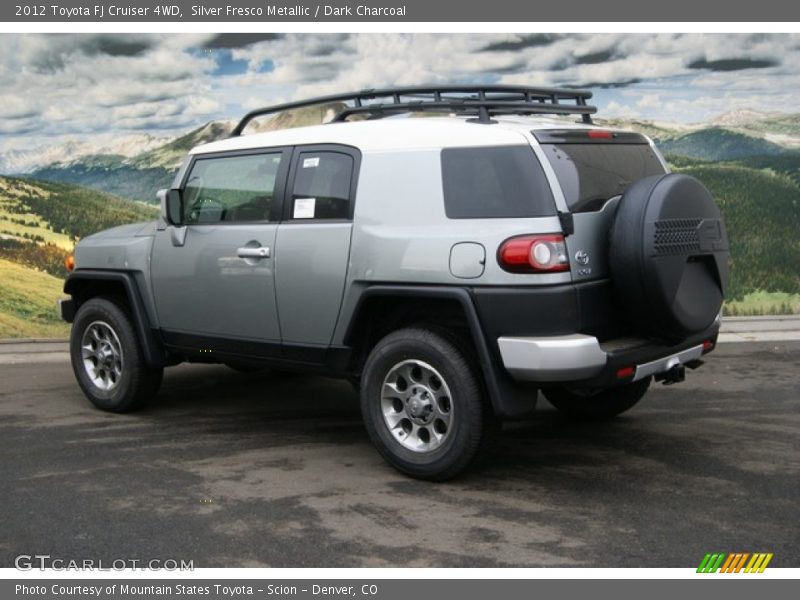 Silver Fresco Metallic / Dark Charcoal 2012 Toyota FJ Cruiser 4WD