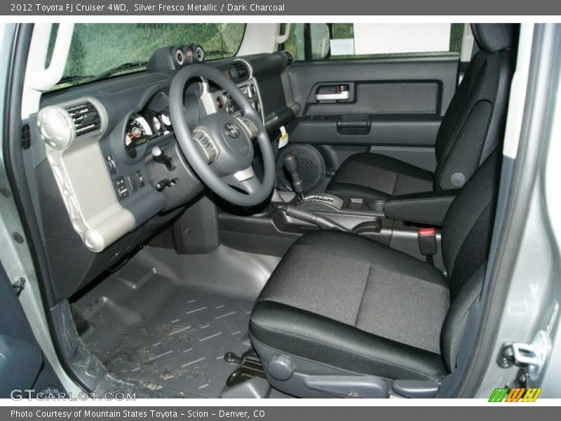 Silver Fresco Metallic / Dark Charcoal 2012 Toyota FJ Cruiser 4WD