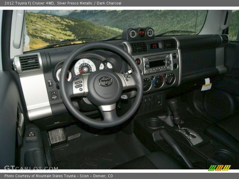Silver Fresco Metallic / Dark Charcoal 2012 Toyota FJ Cruiser 4WD