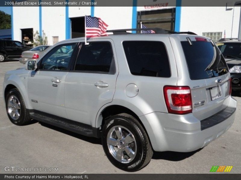 Silver Metallic / Charcoal 2008 Ford Escape Limited