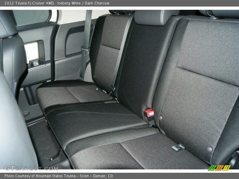 Iceberg White / Dark Charcoal 2012 Toyota FJ Cruiser 4WD