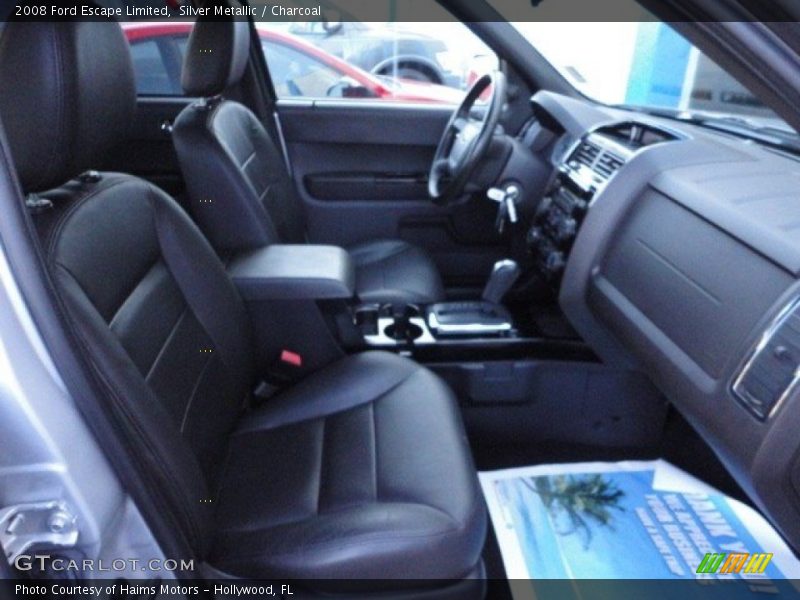 Silver Metallic / Charcoal 2008 Ford Escape Limited