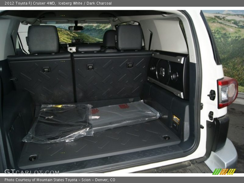 Iceberg White / Dark Charcoal 2012 Toyota FJ Cruiser 4WD