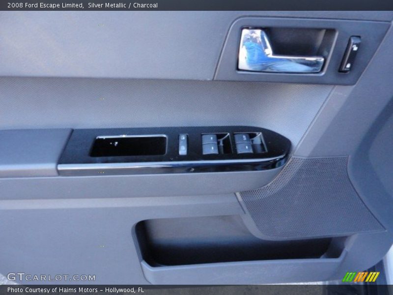Silver Metallic / Charcoal 2008 Ford Escape Limited