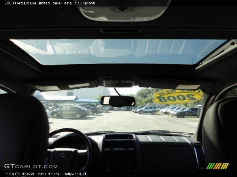 Silver Metallic / Charcoal 2008 Ford Escape Limited