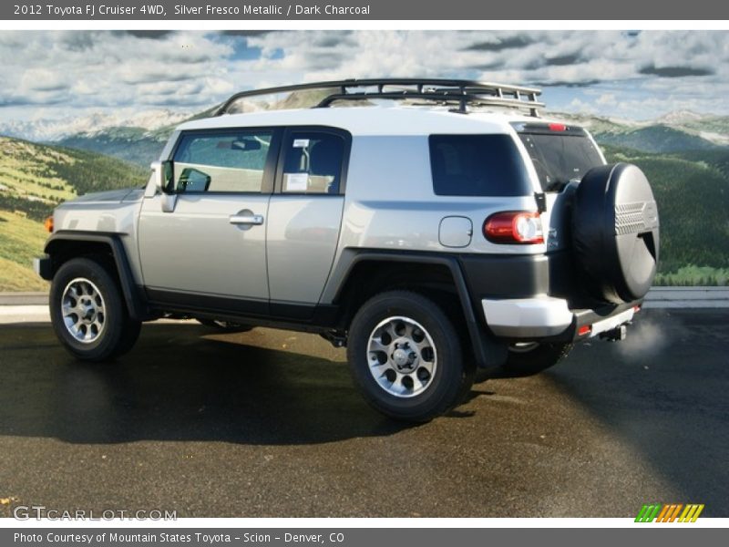 Silver Fresco Metallic / Dark Charcoal 2012 Toyota FJ Cruiser 4WD