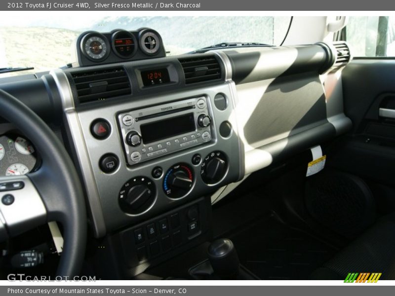 Silver Fresco Metallic / Dark Charcoal 2012 Toyota FJ Cruiser 4WD