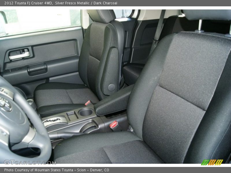 Silver Fresco Metallic / Dark Charcoal 2012 Toyota FJ Cruiser 4WD