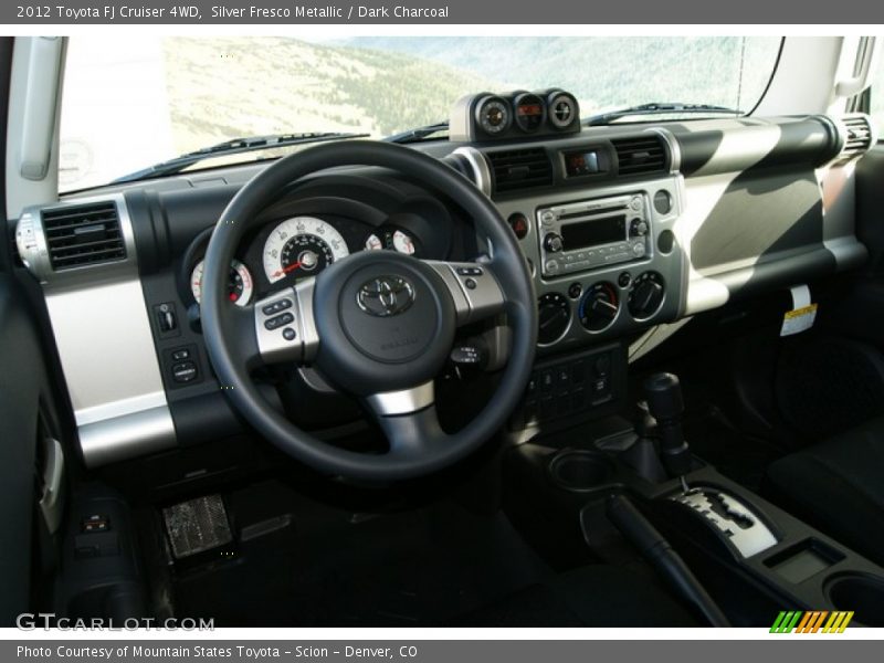 Silver Fresco Metallic / Dark Charcoal 2012 Toyota FJ Cruiser 4WD