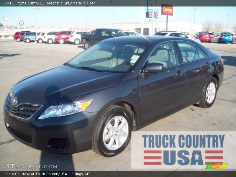 Magnetic Gray Metallic / Ash 2011 Toyota Camry LE