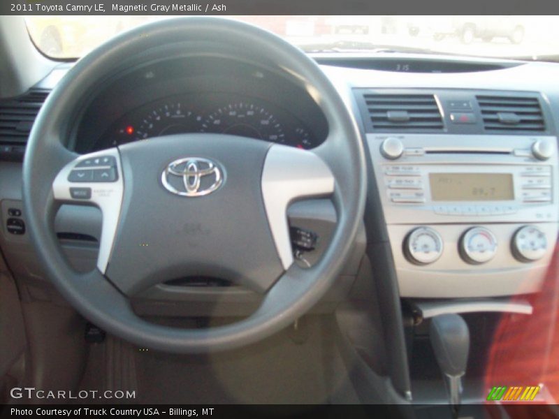 Magnetic Gray Metallic / Ash 2011 Toyota Camry LE