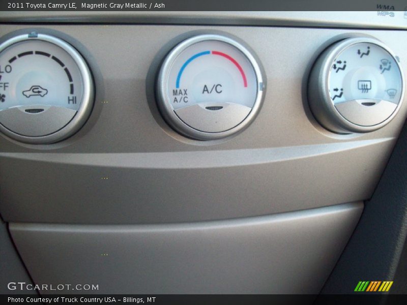 Magnetic Gray Metallic / Ash 2011 Toyota Camry LE