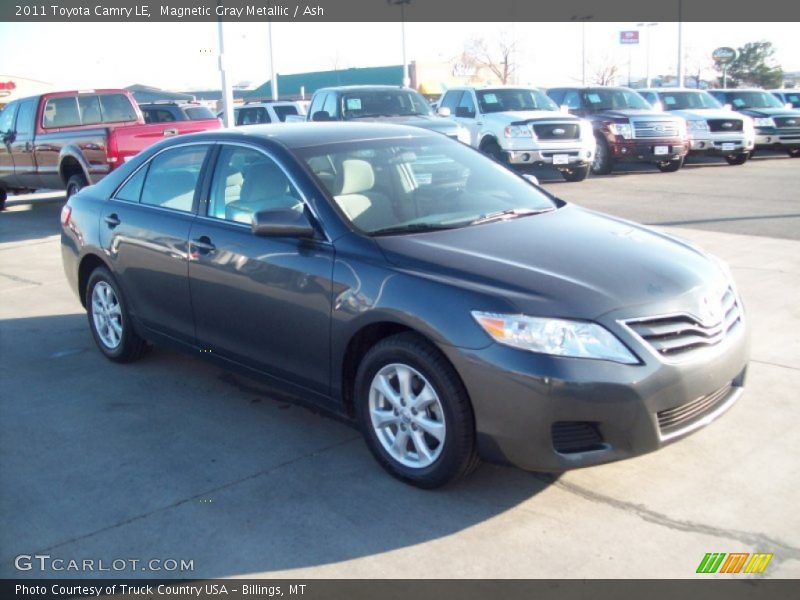 Magnetic Gray Metallic / Ash 2011 Toyota Camry LE