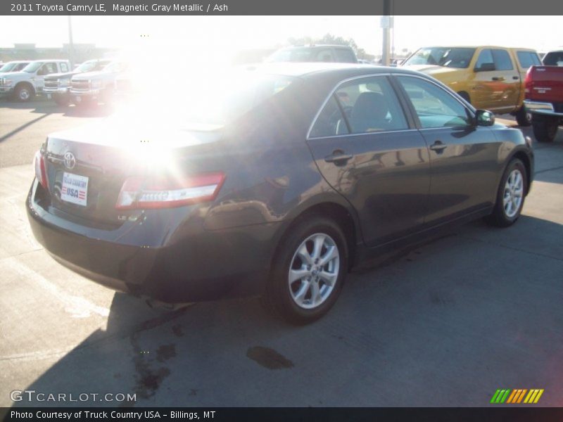 Magnetic Gray Metallic / Ash 2011 Toyota Camry LE