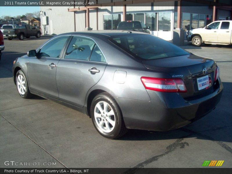 Magnetic Gray Metallic / Ash 2011 Toyota Camry LE