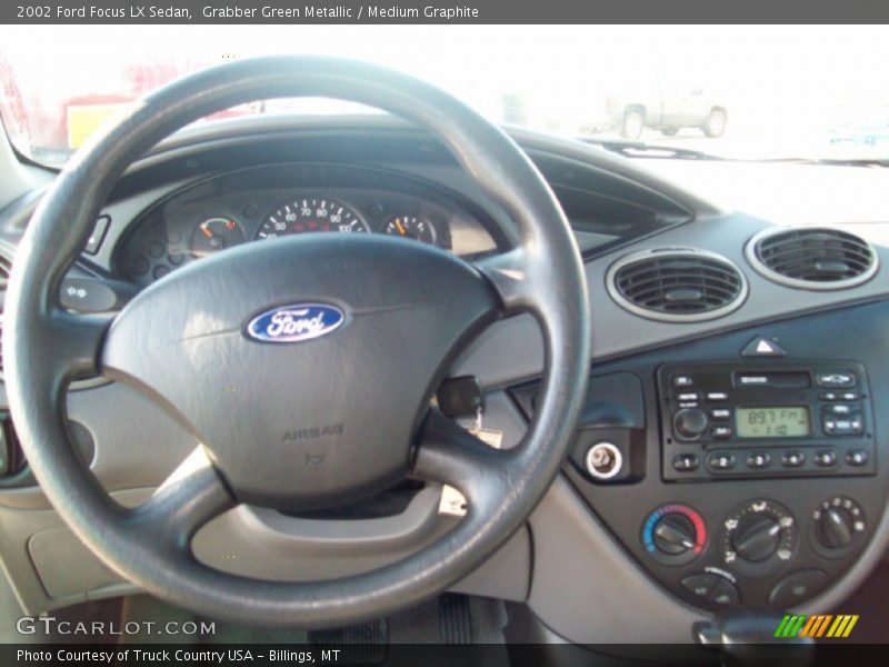 Dashboard of 2002 Focus LX Sedan
