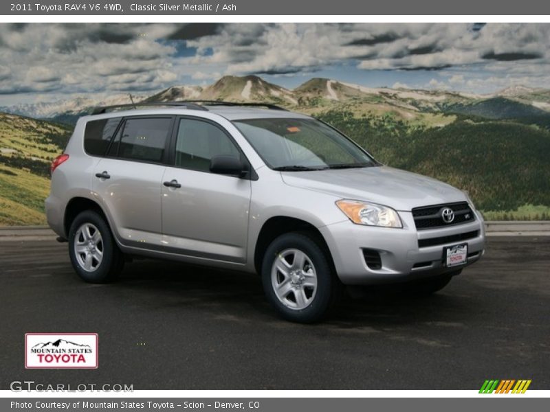 Classic Silver Metallic / Ash 2011 Toyota RAV4 V6 4WD